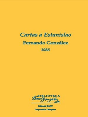 cover image of Cartas a Estanislao